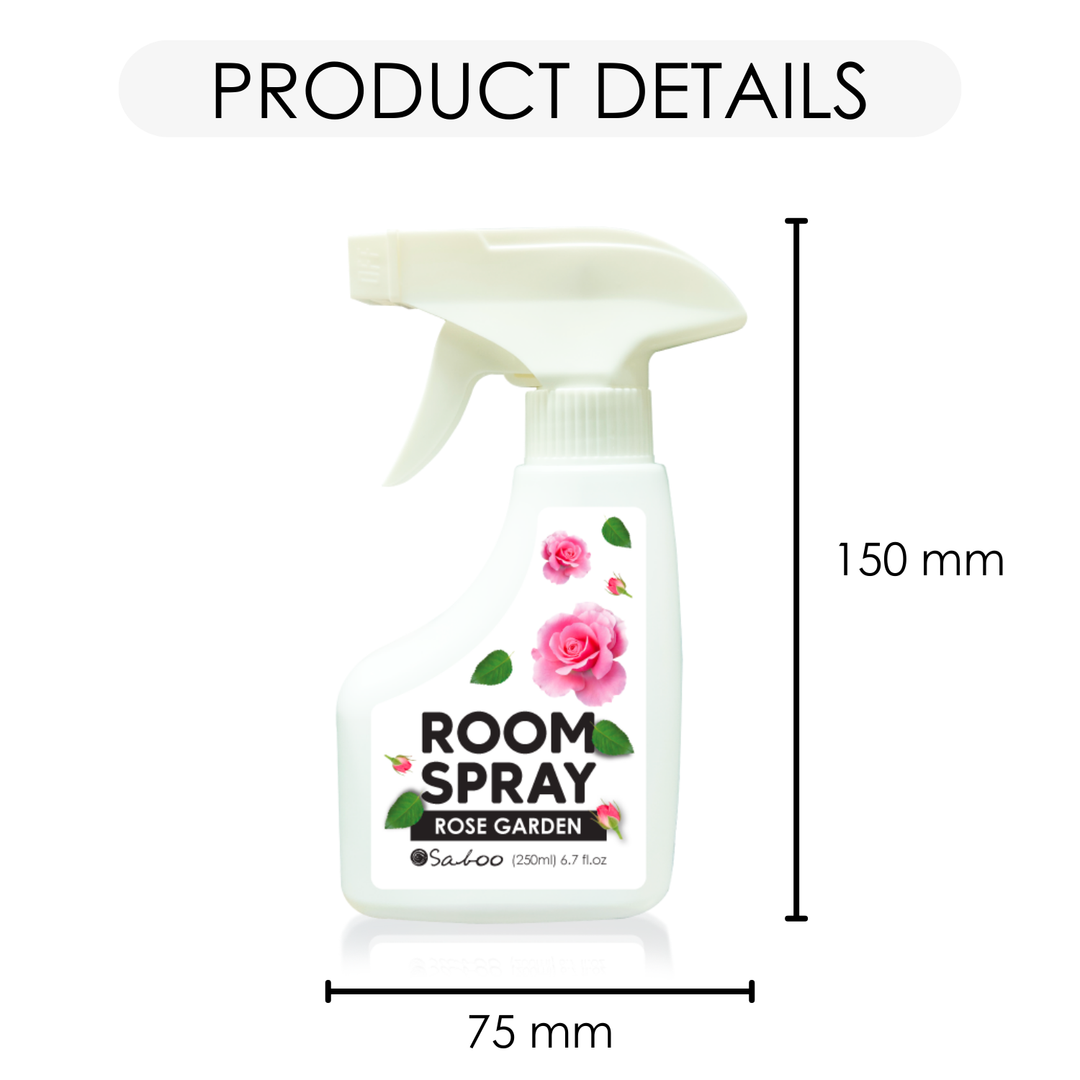 Saboo Room Spray - 250ml - Rose Garden