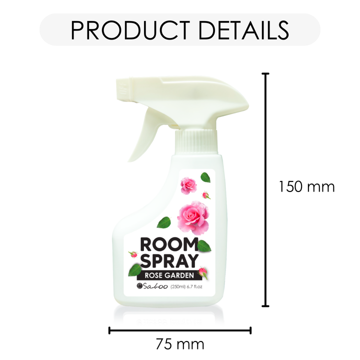 Saboo Room Spray - 250ml - Rose Garden