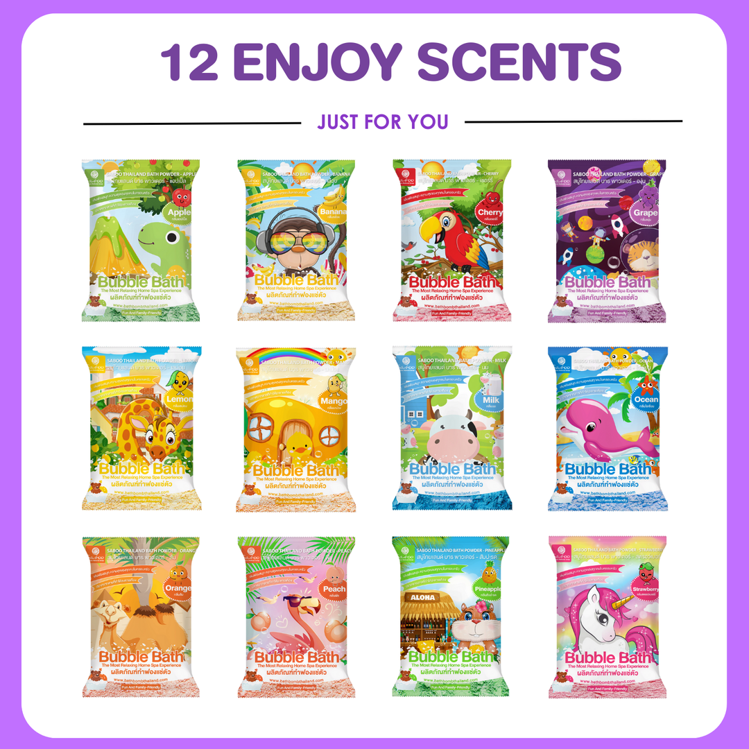 Bubble Bath Powder - 100g - Grape