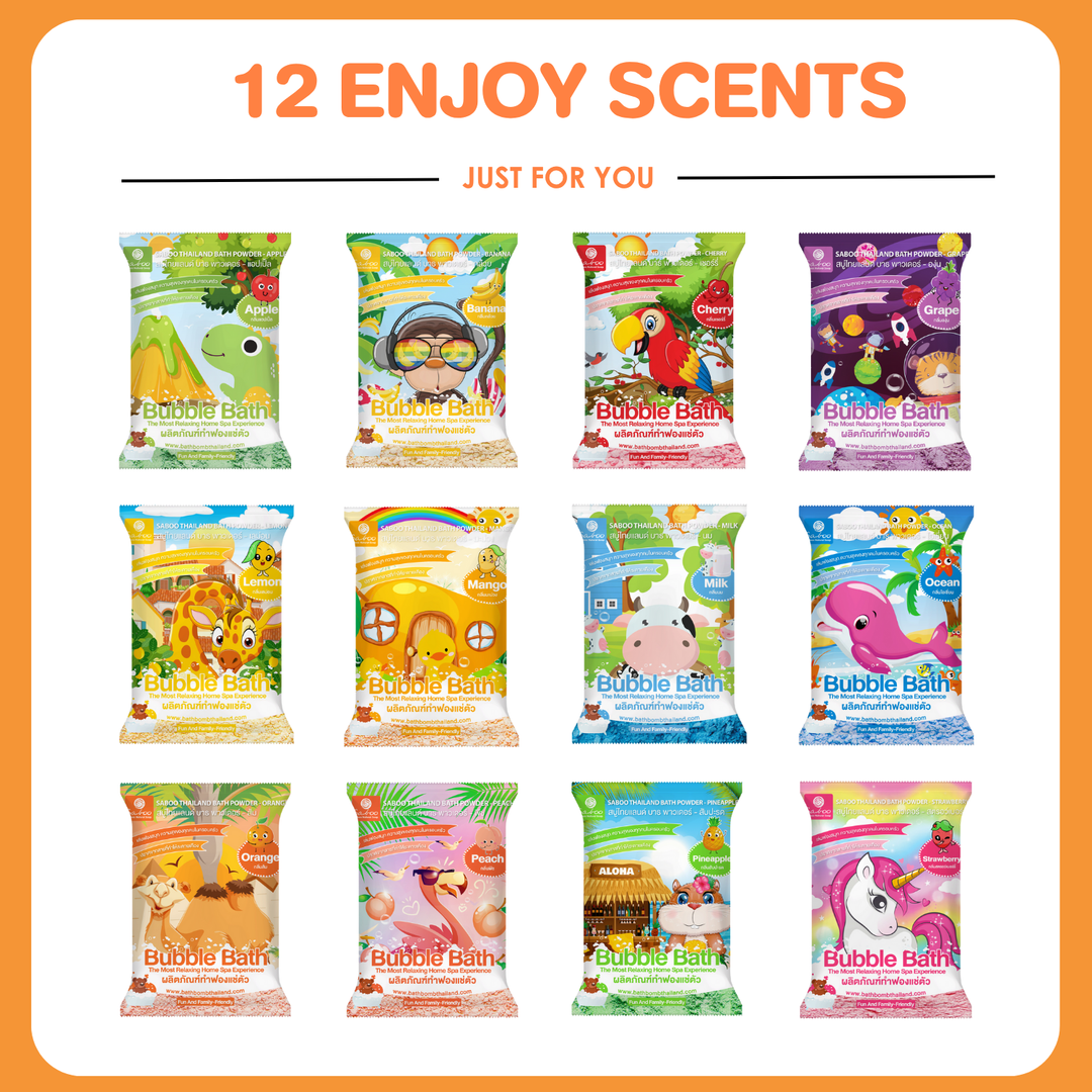 Bubble Bath Powder - 100g - Orange