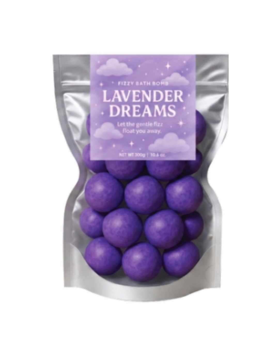 FIZZY BATH BOMB 300 G - Lavender Dreams
