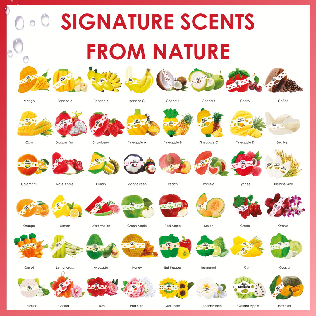 Natural Fancy Soap - 100g - Apple Red