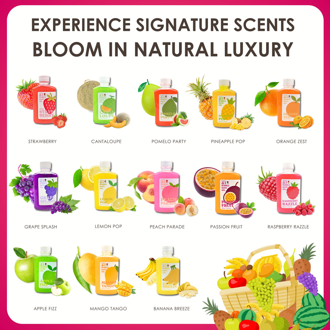 Bubble Bath Gel - 250 ml - Raspberry Razzle