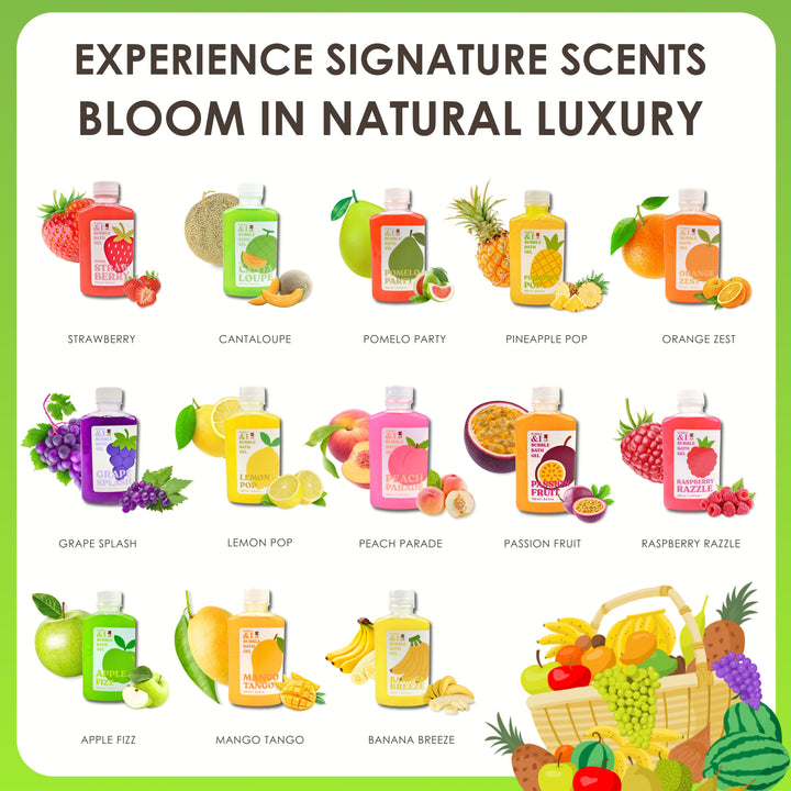 Bubble Bath Gel - 250 ml - Cantaloupe