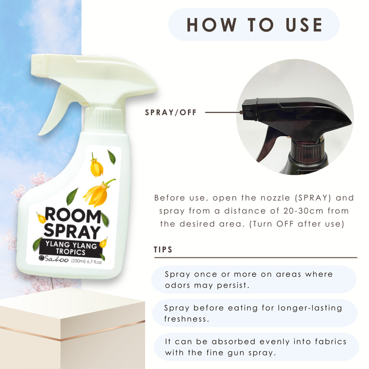 Saboo Room Spray - 250ml - Ylang Ylang Tropics