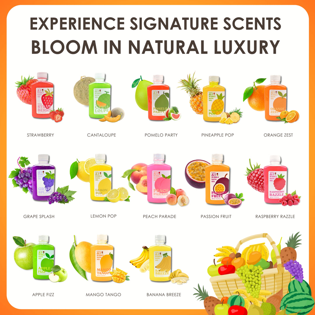 Bubble Bath Gel - 250 ml - Pineapple Pop