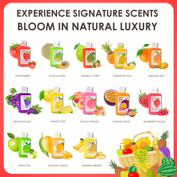 Bubble Bath Gel - 250 ml - Peach Parade