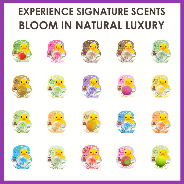 Bubble Bath Bomb - Duck Package - 150g - Lavender