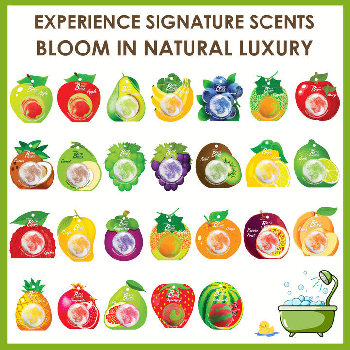 Bubble Bath Bomb - Fruit Package - 150g - Kiwi