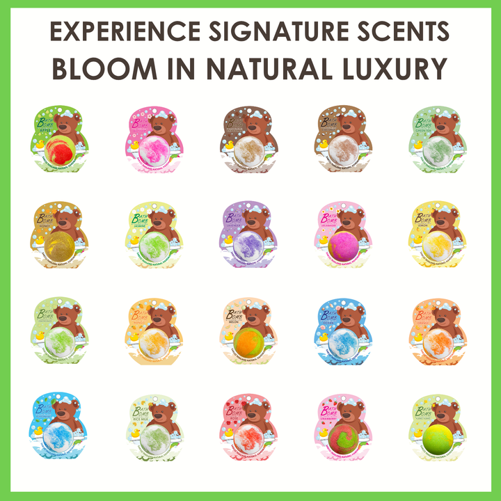 Bubble Bath Bomb - Bear Package - 150g - Ylang Ylang