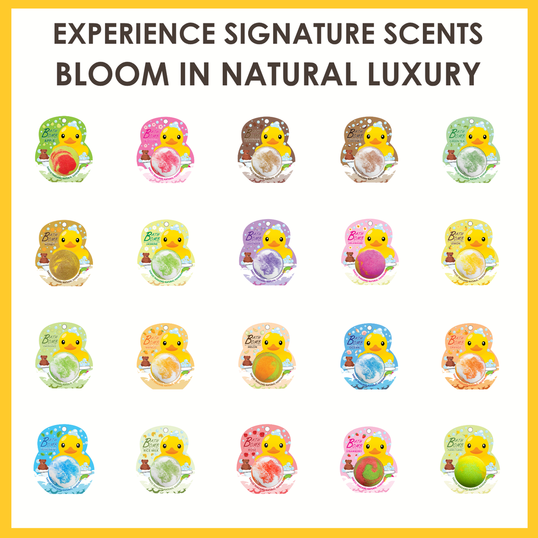 Bubble Bath Bomb - Duck Package - 150g - Mango