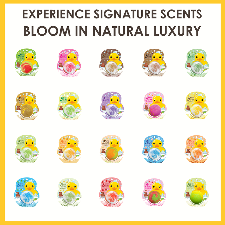 Bubble Bath Bomb - Duck Package - 150g - Mango