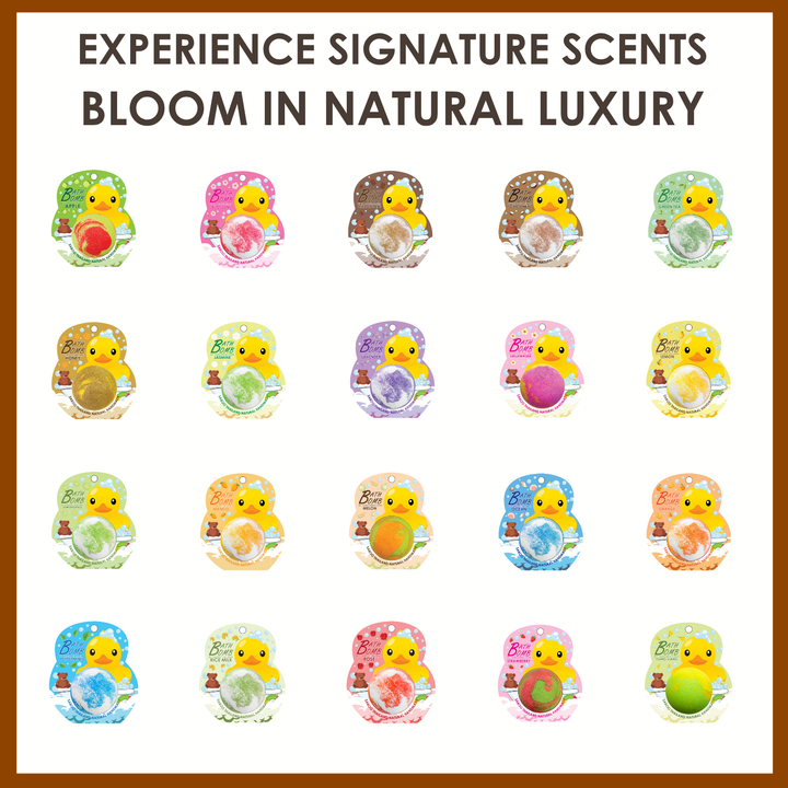 Bubble Bath Bomb - Duck Package - 150g - Chocolate