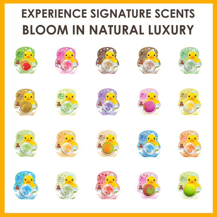 Bubble Bath Bomb - Duck Package - 150g - Lemon