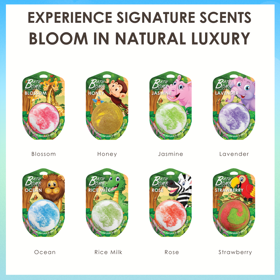 Bubble Bath Bomb - Jungle Package - 150g - Ocean