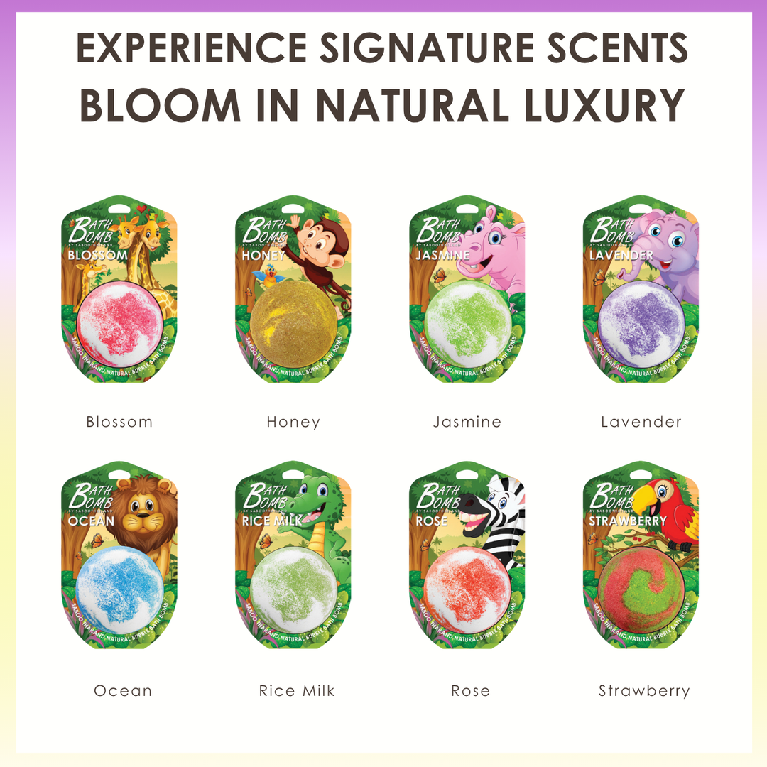 Bubble Bath Bomb - Jungle Package - 150g - Lavender