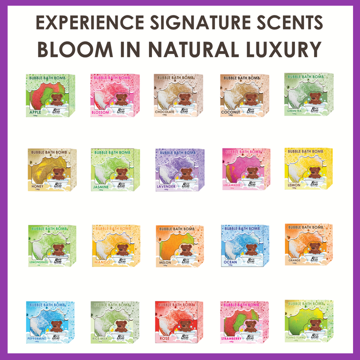 Bubble Bath Bomb - Box Package - 150g - Lavender