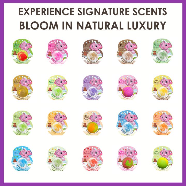 Bubble Bath Bomb - Elephant Package - 150g - Lavender