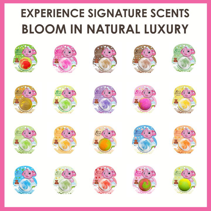 Bubble Bath Bomb - Elephant Package - 150g - Leelawadee