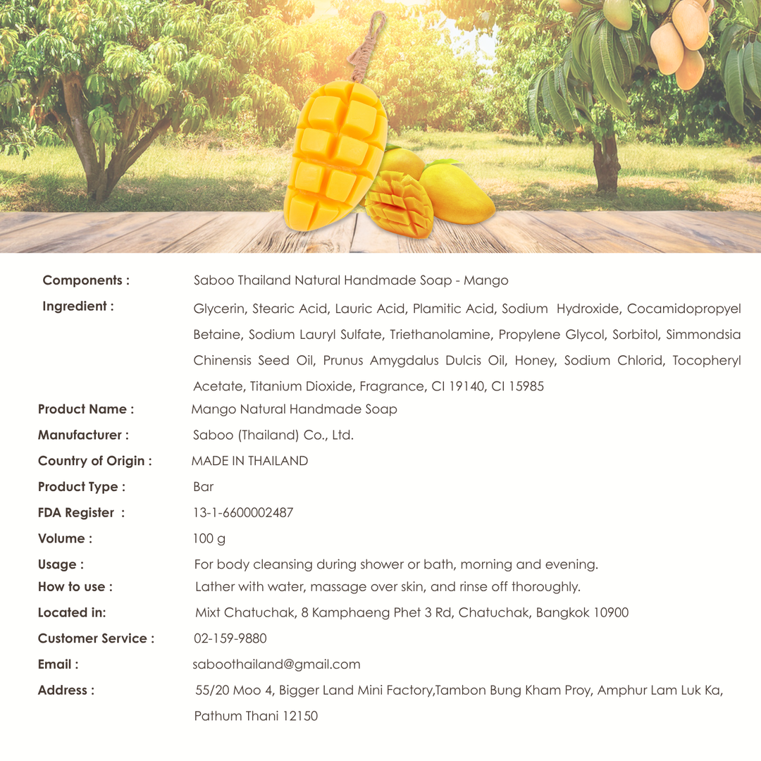 Natural Fancy Soap - 100g - Mango