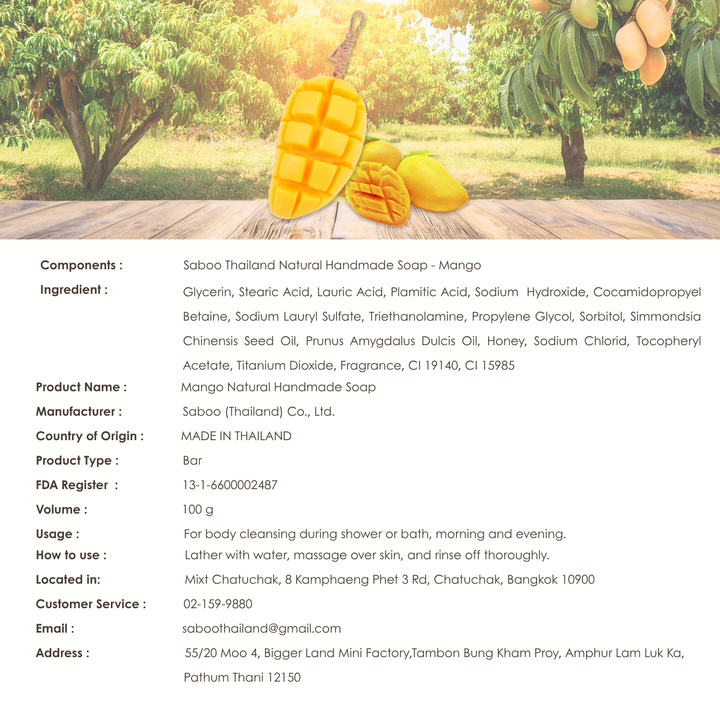 Natural Fancy Soap - 100g - Mango