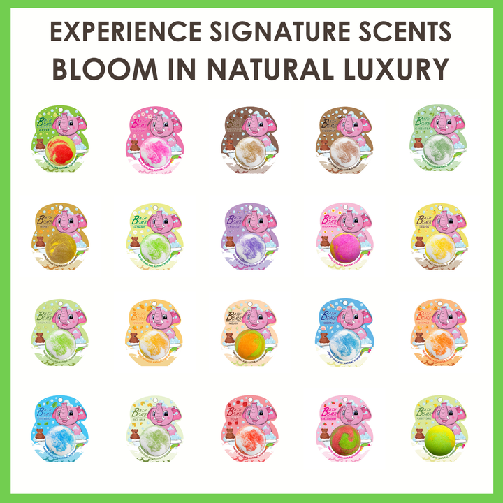 Bubble Bath Bomb - Elephant Package - 150g - Ylang Ylang
