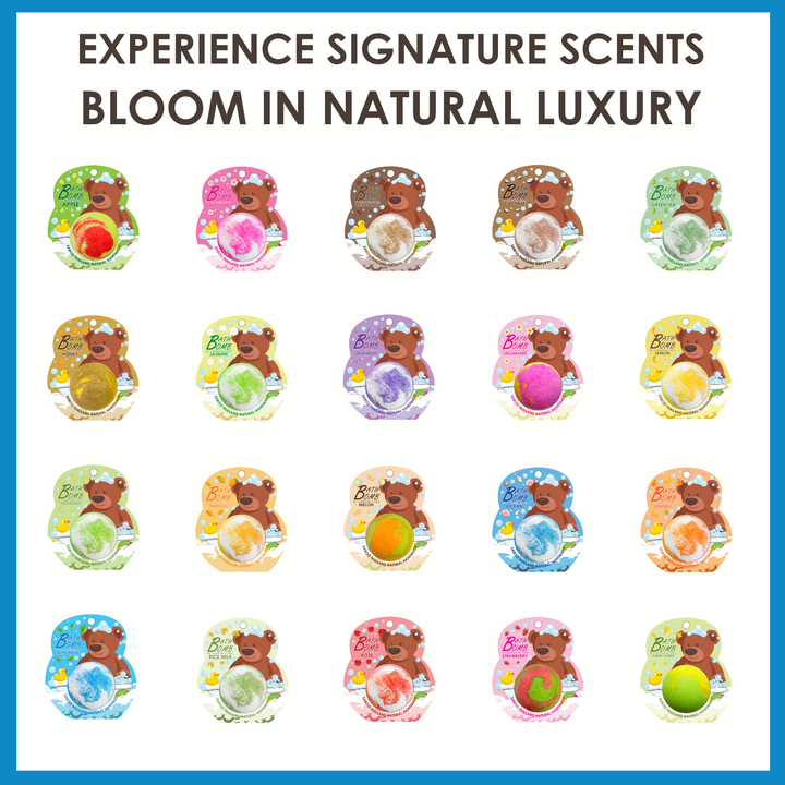 Bubble Bath Bomb - Bear Package - 150g - Ocean