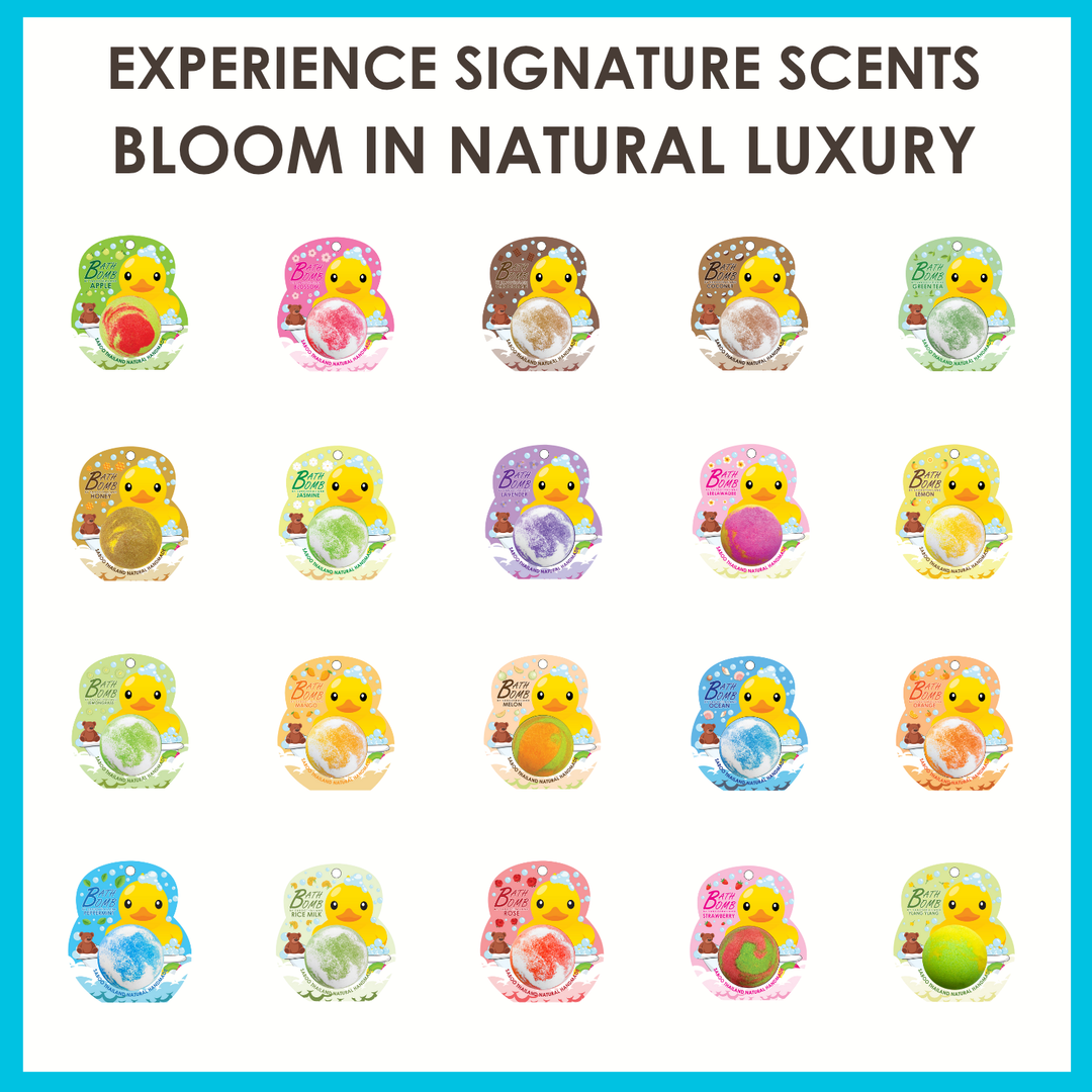 Bubble Bath Bomb - Duck Package - 150g - Peppermint