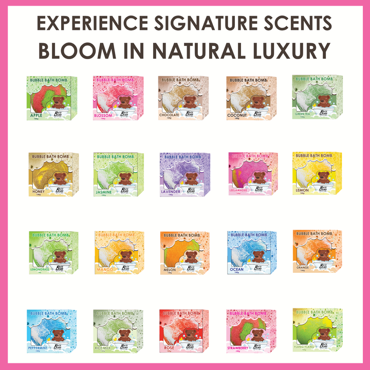 Bubble Bath Bomb - Box Package - 150g - Leelawadee
