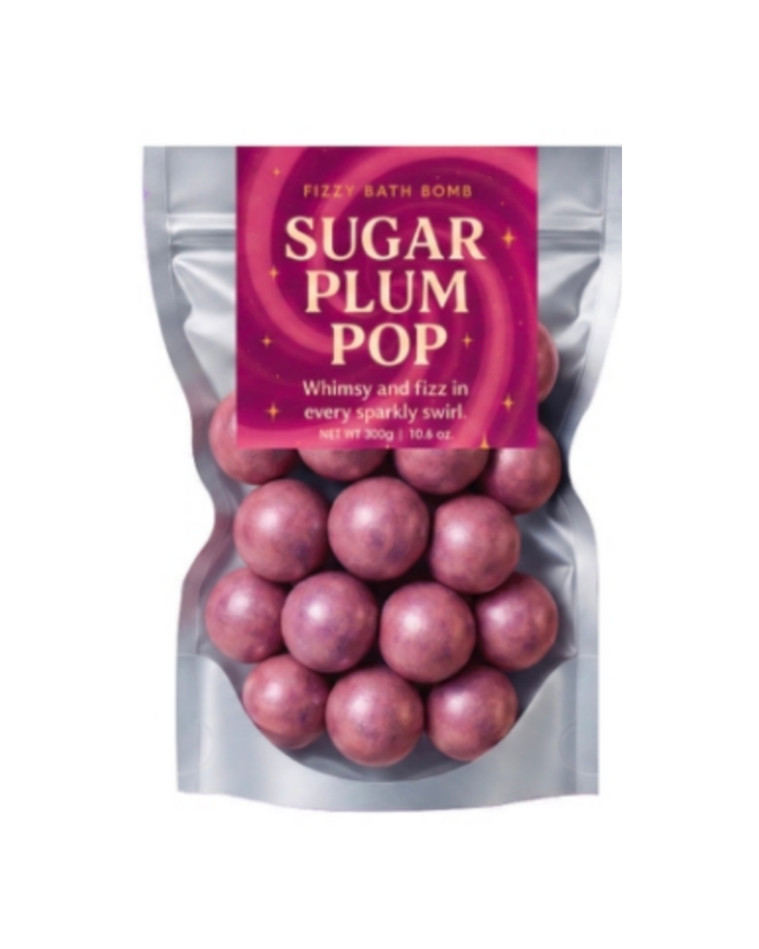FIZZY BATH BOMB 300 G - Sugar Plum Pop