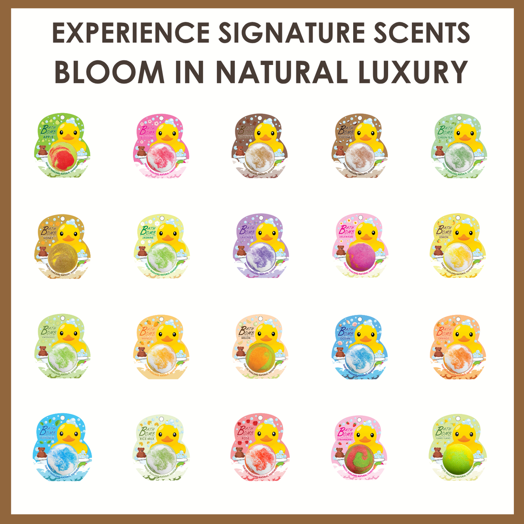 Bubble Bath Bomb - Duck Package - 150g - Coconut