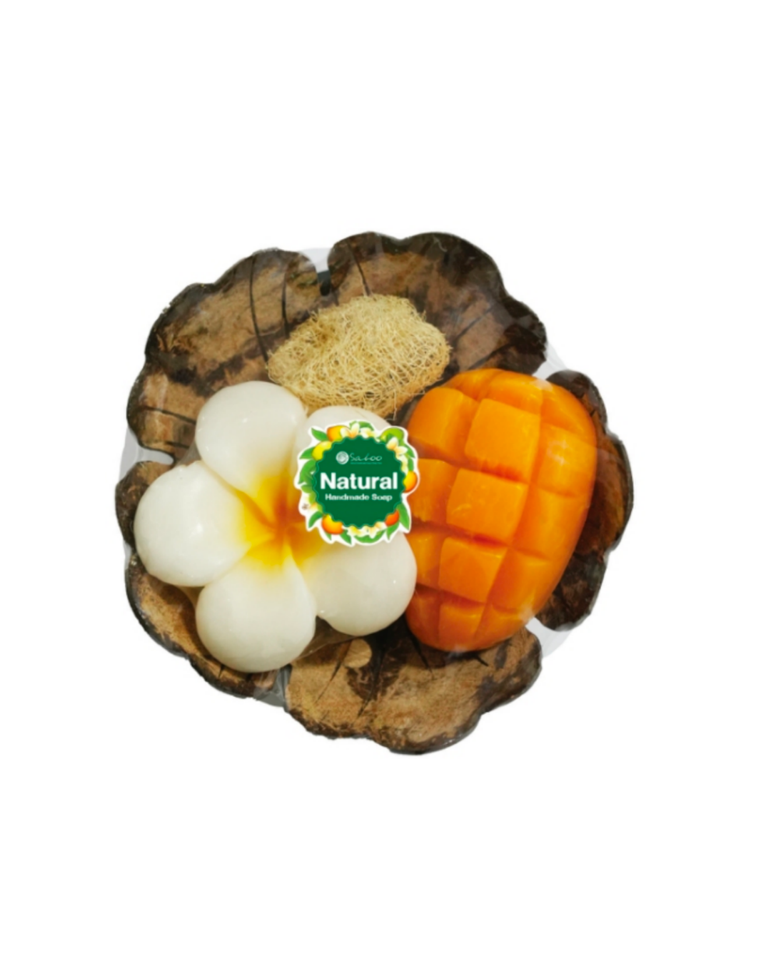COCONUT SHELL SOAP SET