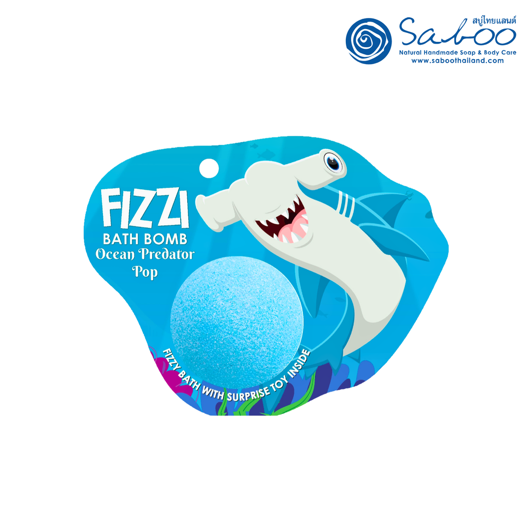 Fizzy Bath Bomb - Sea Animal Package - 100g - Ocean Predator Pop