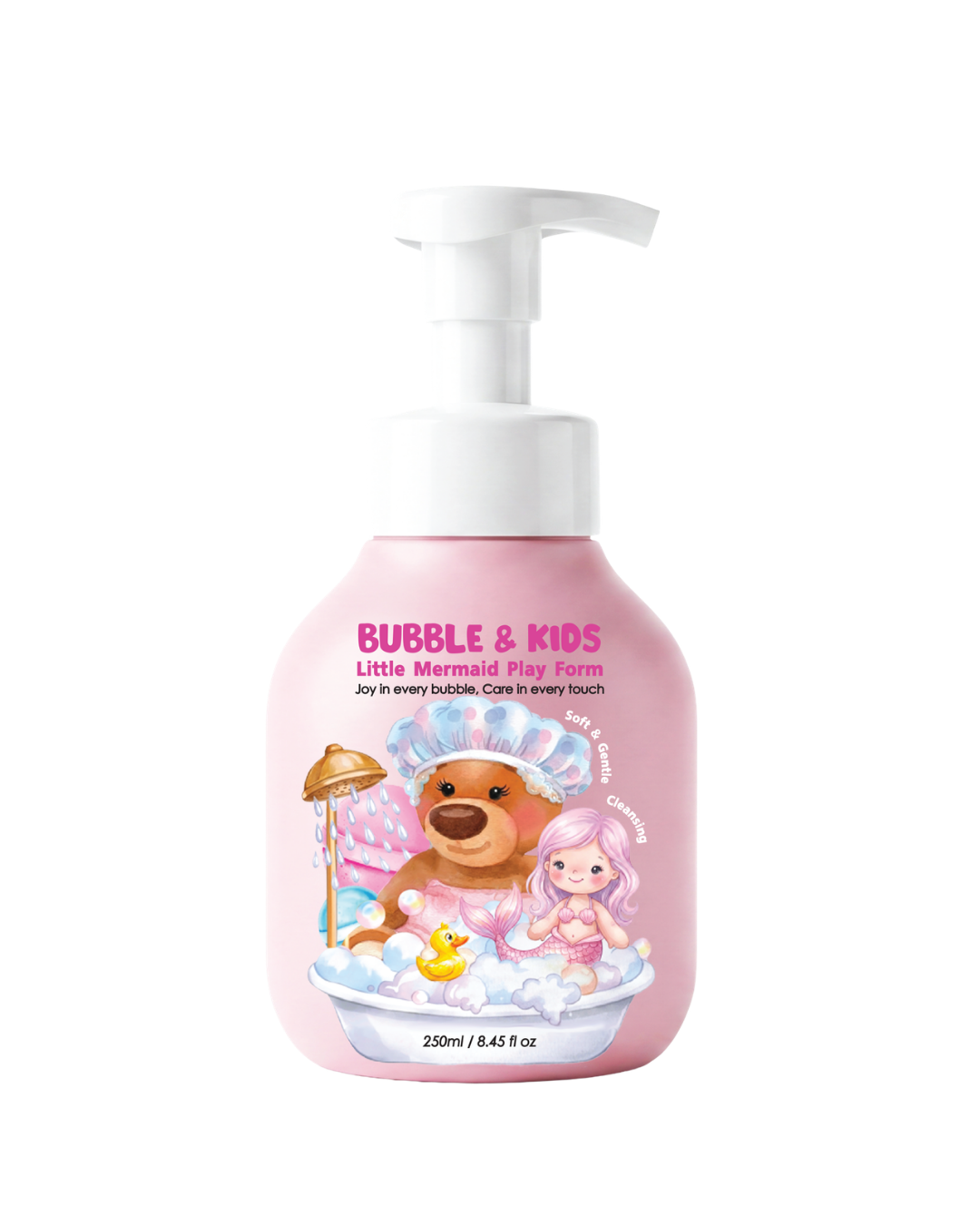 KIDS FOAM WASH 250 ML - LITTLE MERMAID PLAY FOAM