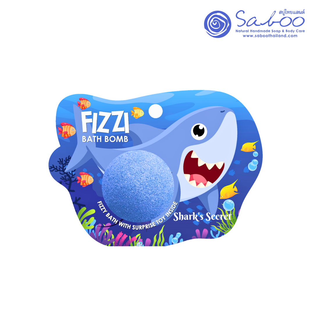 Fizzy Bath Bomb - Sea Animal Package - 100g - Shark's Secret