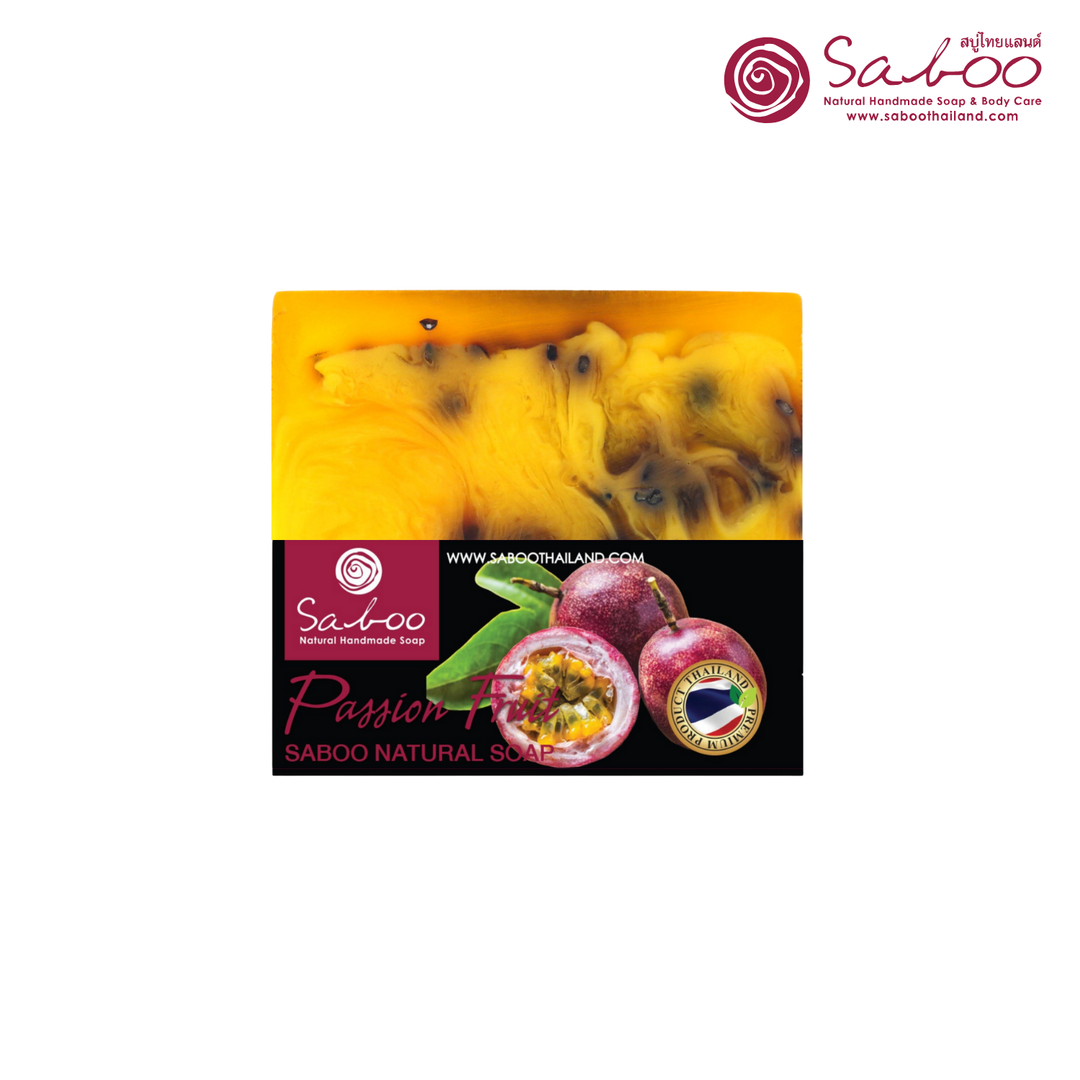 Natural Soap - Square Shape - 100g - Passion Fruit
