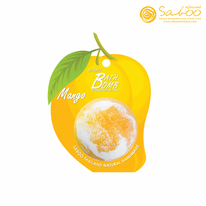 Bubble Bath Bomb - Fruit Package - 150g - Mango