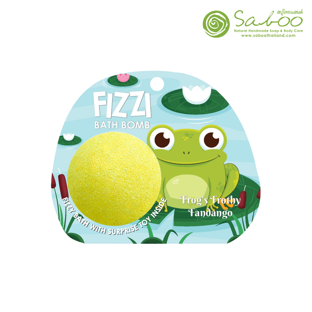 Fizzy Bath Bomb - Jungle Package - 100g - Frog's Frothy Fandango