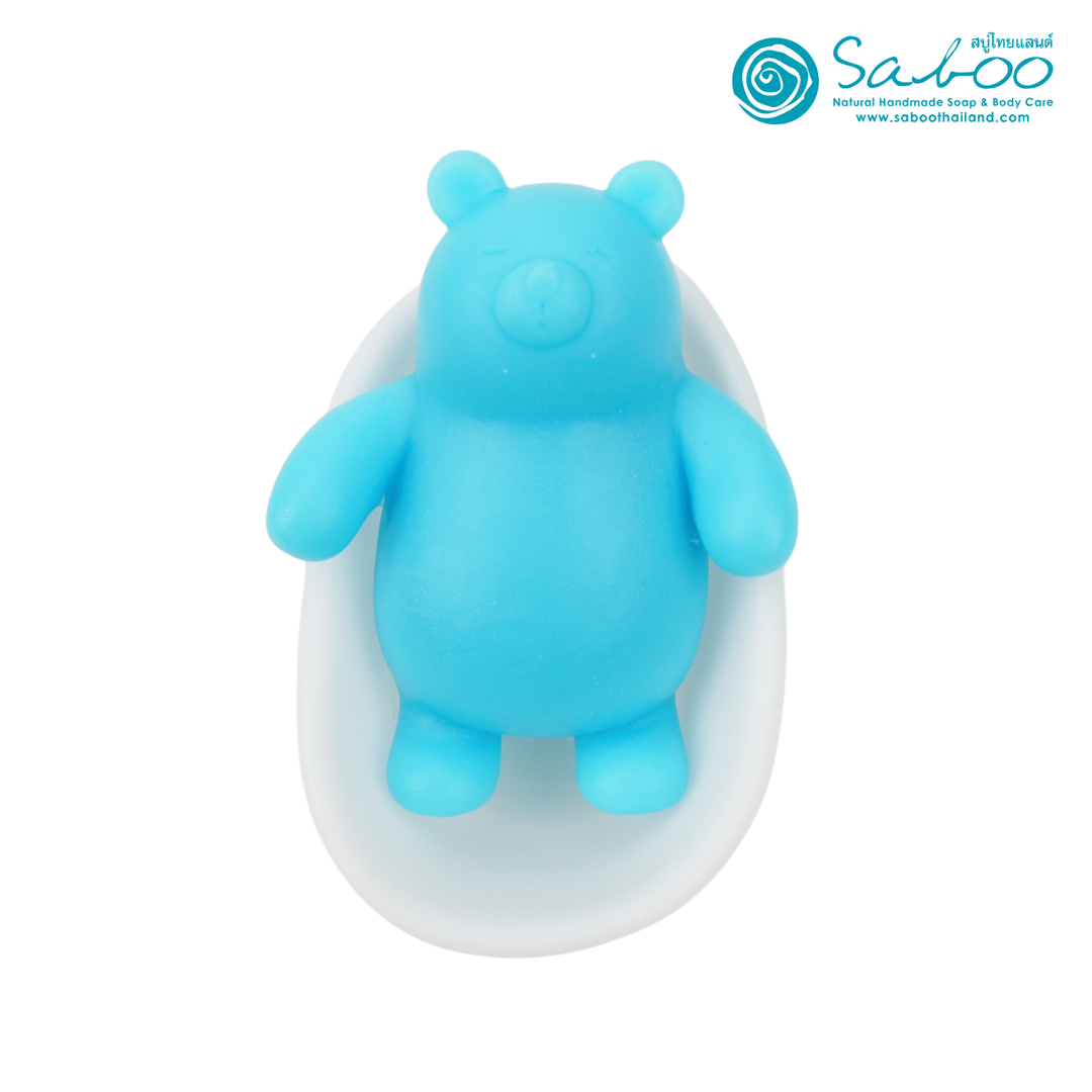 Natural Fancy Soap - 100g - Bear Blue