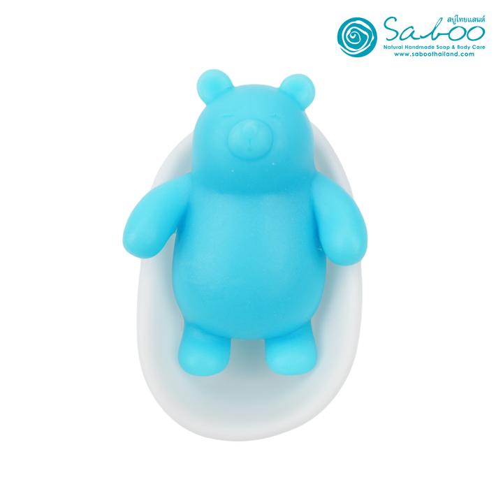 Natural Fancy Soap - 100g - Bear Blue