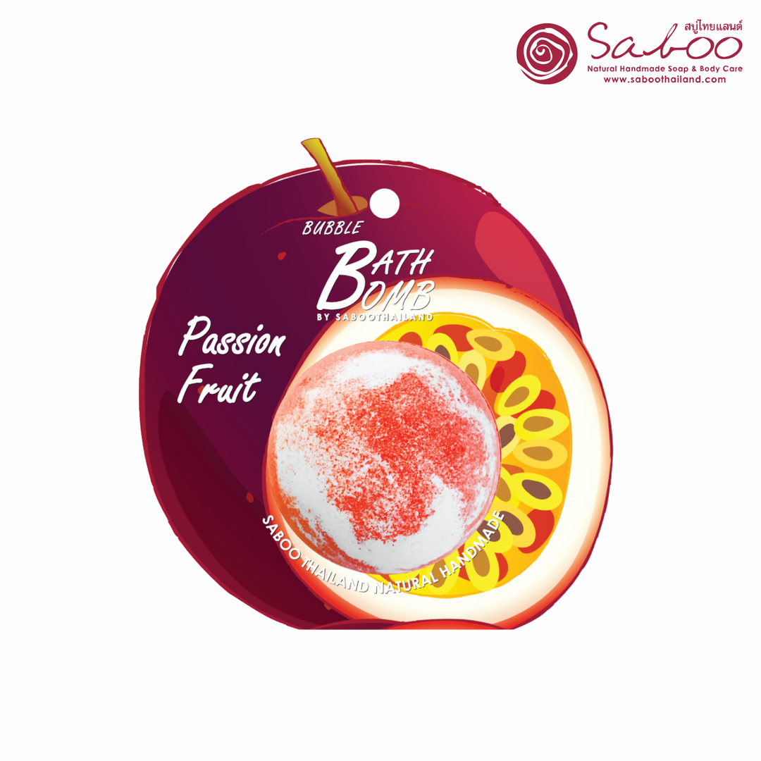 Bubble Bath Bomb - Fruit Package - 150g - Passion Fruit