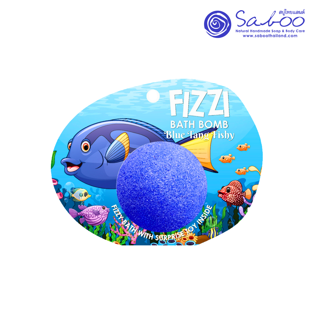 Fizzy Bath Bomb - Sea Animal Package - 100g - Blue Tang Fishy
