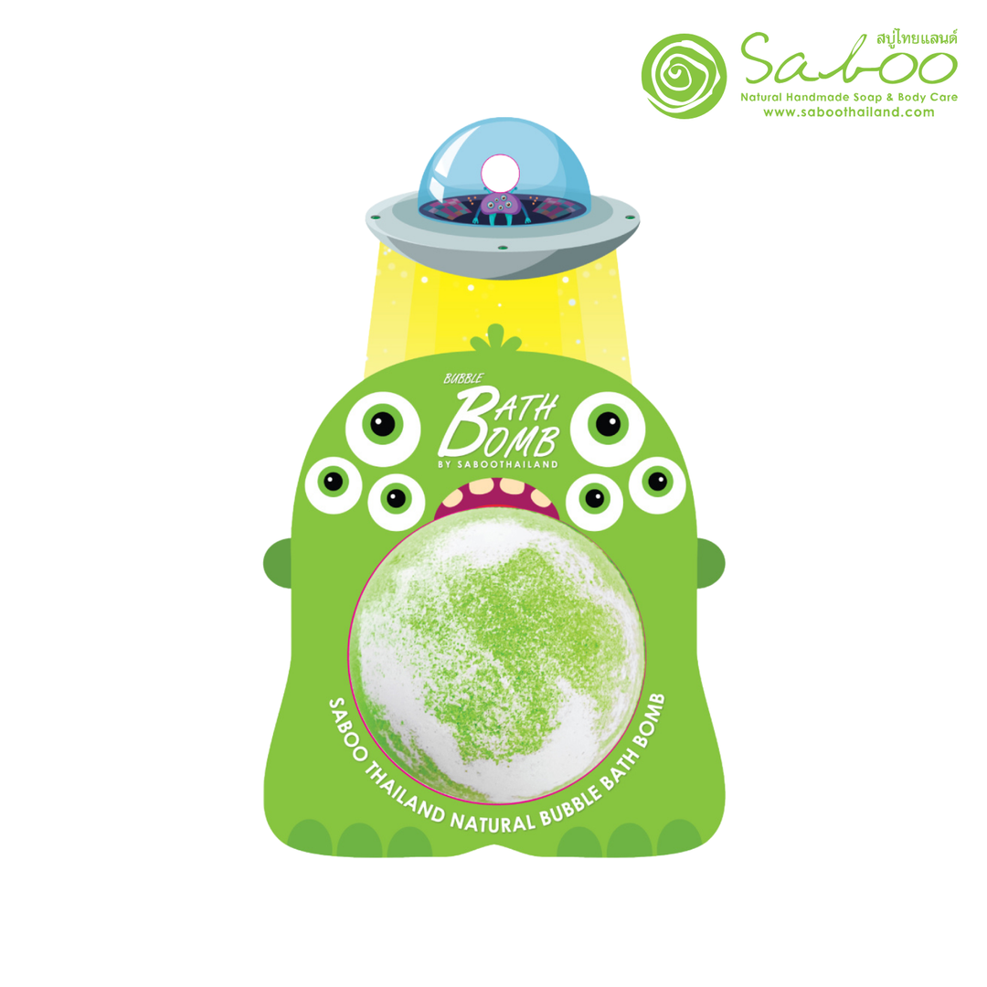 Bubble Bath Bomb - Monster - 150g - Jasmine