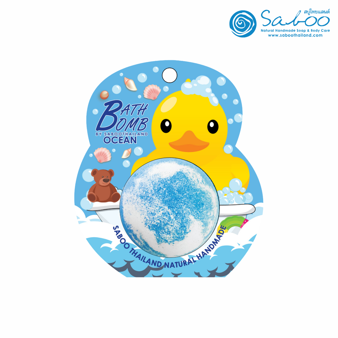 Bubble Bath Bomb - Duck Package - 150g - Ocean