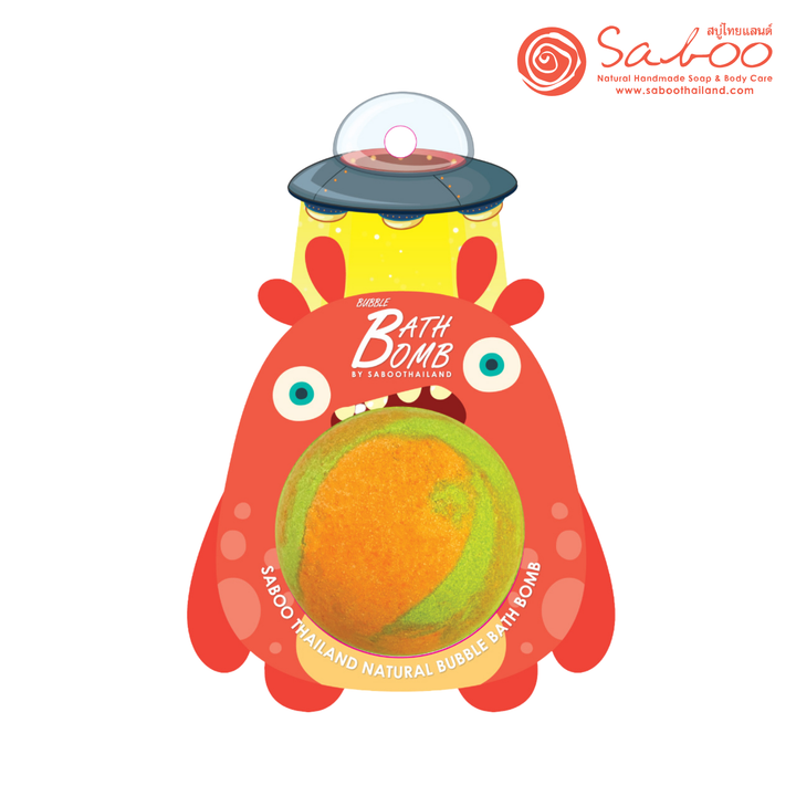 Bubble Bath Bomb - Monster Package - 150g - Strawberry