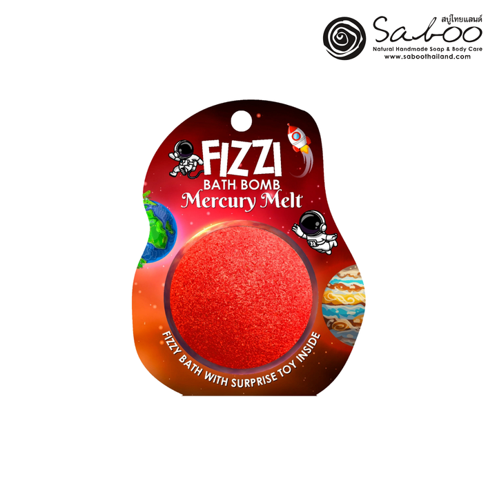 Fizzy Bath Bomb - Solar System Package - 100g - Mercury Melt