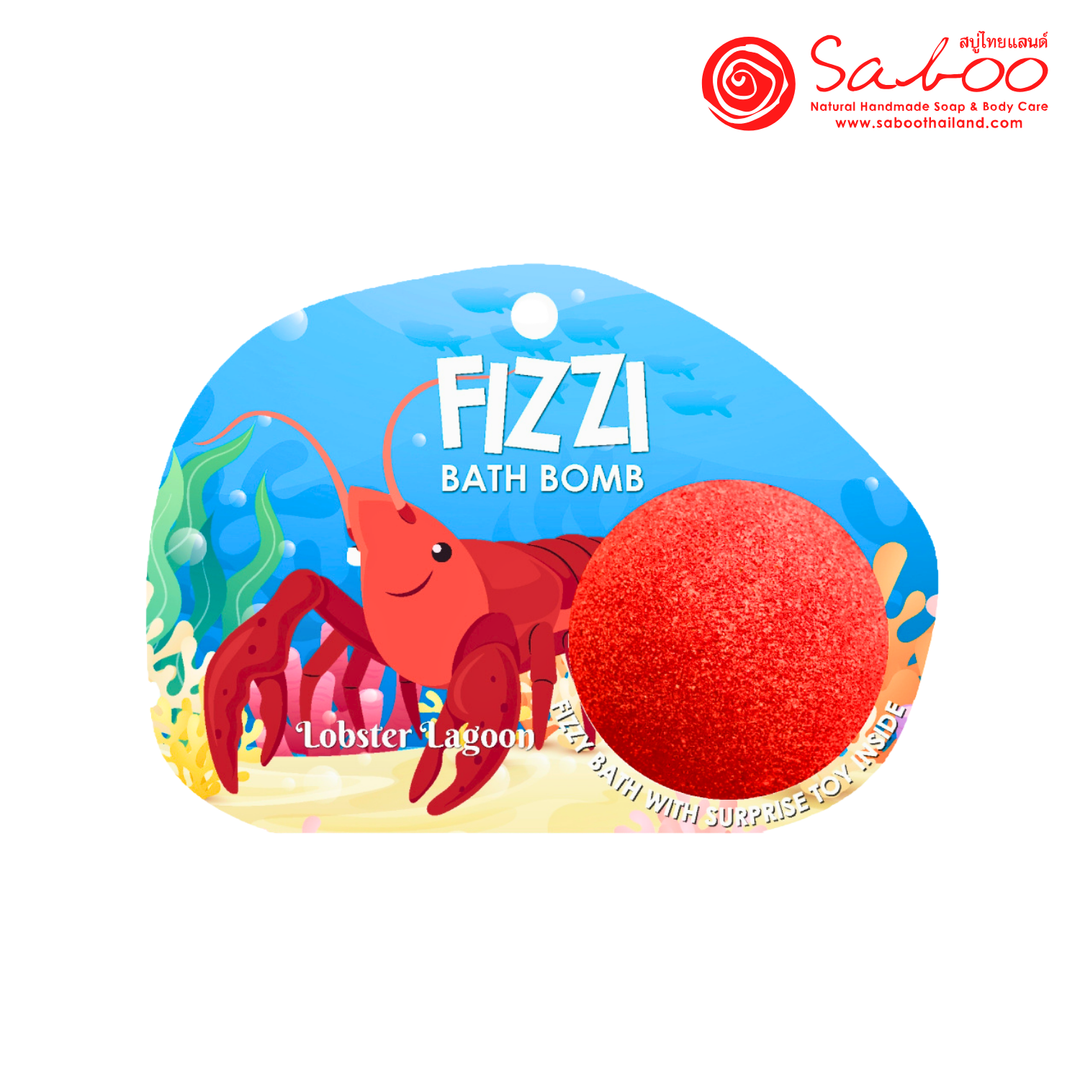 Fizzy Bath Bomb - Sea Animal Package - 100g - Lobster Lagoon