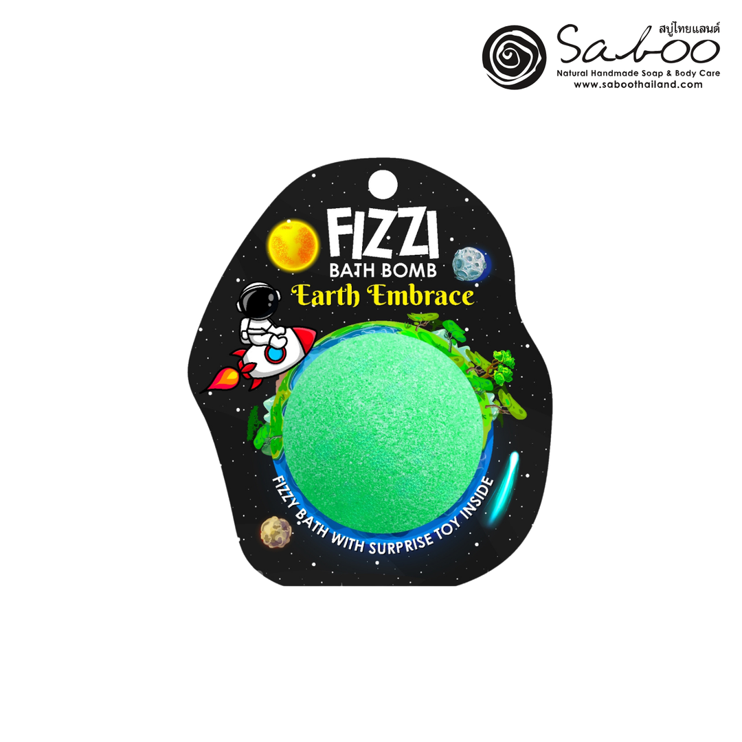Fizzy Bath Bomb - Solar System Package - 100g - Earth Embrace