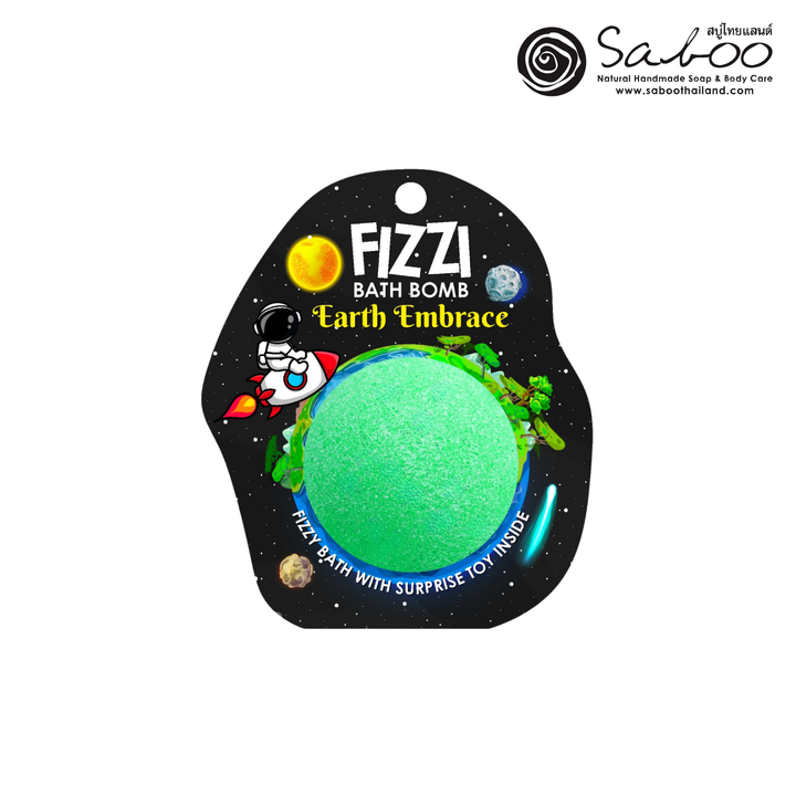 Fizzy Bath Bomb - Solar System Package - 100g - Earth Embrace