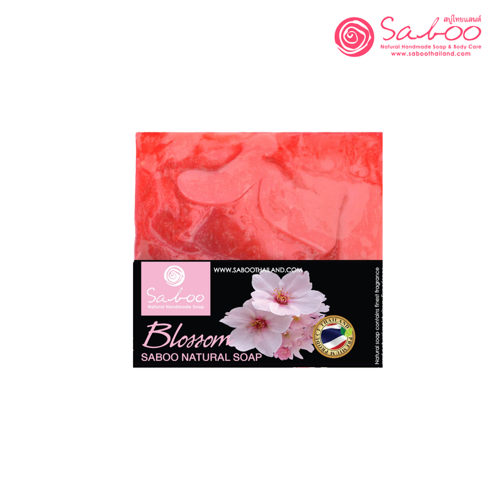 Natural Soap - Square Shape - 100g - Blossom